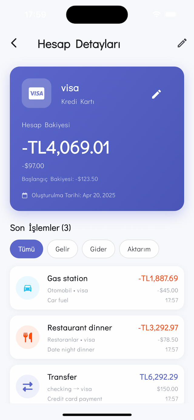 Fokus Budget App