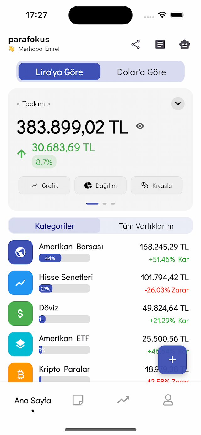 Parafokus Portfolio App